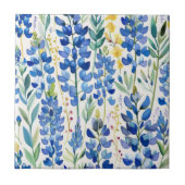 Carreau Texas Bluebonnet Floral Repeating (Devant)