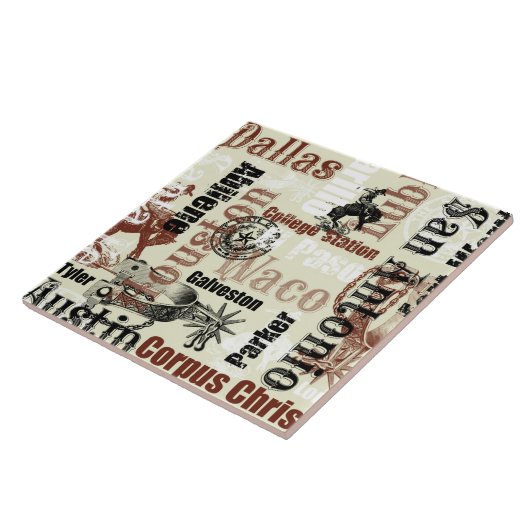 Carreau Texas Cities, Broncs et Spurs (Côté)