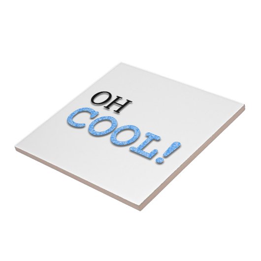 Carreau Texte Cool (Côté)