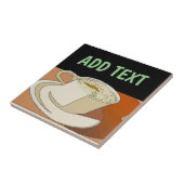 Carreau Texte de modification de la coupe de café (Côté)