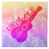 Carreau Texte Et Image Ukulele (Devant)