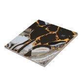 Carreau Texture abstraite de marbre (Côté)