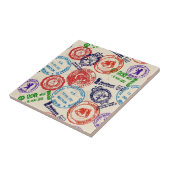 Carreau Texture avec de vrais timbres (Côté)