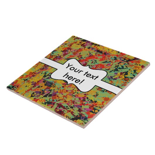 Carreau Texture colorée de trous (Côté)