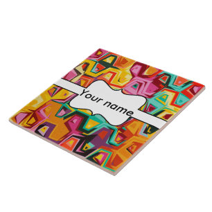 Carreau Texture colorée de trous