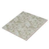 Carreau Texture crémeuse veloutée de marguerite florale (Côté)
