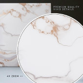 Carreau Texture de la veine en marbre doré Rose Soft Elega