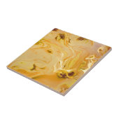 Carreau Texture de marbre doré (Côté)