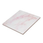 Carreau Texture de marbre rose doux<br><div class="desc">Cette image époustouflante d'une texture de marbre rose et blanc est un choix de design exquis qui est parfait pour élever votre projet de remodelage à de nouveaux hauteurs de sophistication et de style.</div>