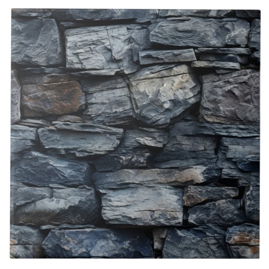Carreau Texture de mur de pierre (Devant)