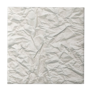 Carreau Texture de papier froissée par crème