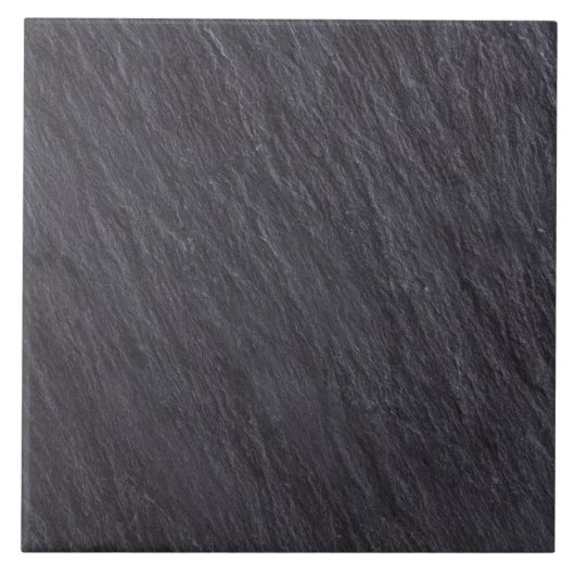 Carreau Texture de pierre d'ardoise sombre (Devant)