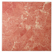 Carreau Texture du marbre rouge corallien (Devant)