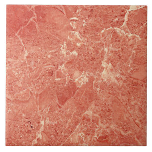 Carreau Texture du marbre rouge corallien