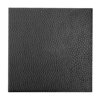 Carreau Texture en cuir noir