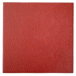 Carreau Texture en cuir rouge<br><div class="desc">Ce design est doté d'une image haute définition de cuir rouge. La lumière réfléchit sur le cuir,  produisant un effet de zones claires et sombres de gauche à droite. La texture a un effet d'impression animale. L'ensemble est élégant et très attrayant.</div>