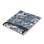 Carreau Texture en pierre approximative, brique blanche (Côté)