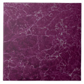 Carreau Texture en pierre de marbre pourpre élégante (Devant)