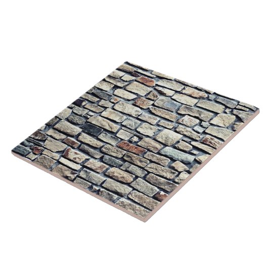 Carreau Texture en pierre de mur de roche (Côté)