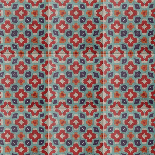 Carreau Texture en pierre détendue Kaleidoscope Géométriqu