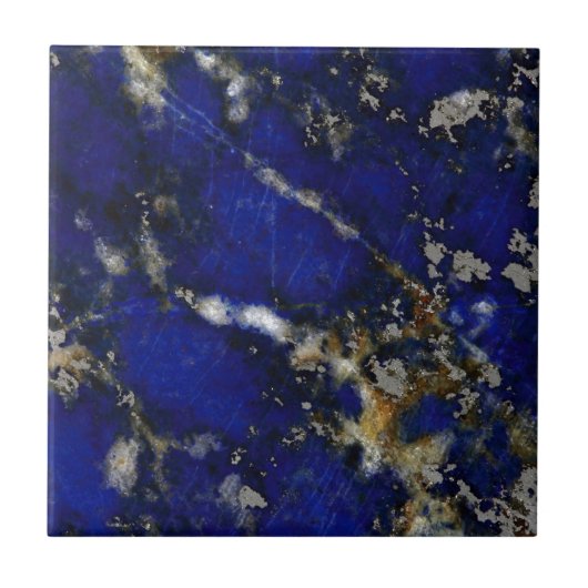 Carreau Texture en pierre : Lazulite de Lapis (Devant)