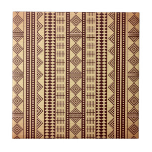 Carreau Texture ethnique Brown