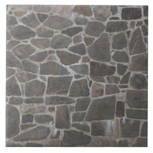 Carreau Texture grise de mur en pierre