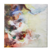 Carreau Texture grunge d'aquarelle abstraite avec la (Devant)