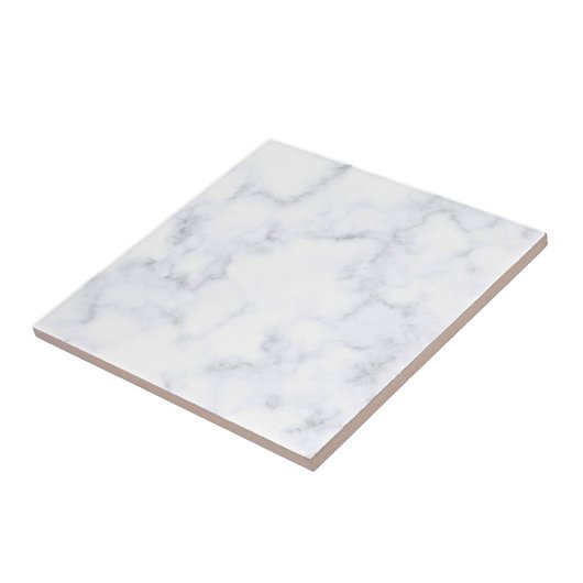 Carreau Texture Marbre blanc (Côté)