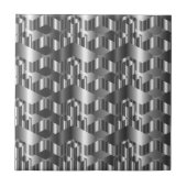 Carreau Texture ondulée en métal (Devant)