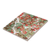 Carreau Texture orange Brown de marbre d'abrégé sur vert (Côté)