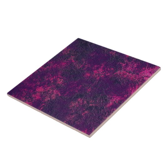 Carreau texture violet foncé texturé en marbre de daim g (Côté)