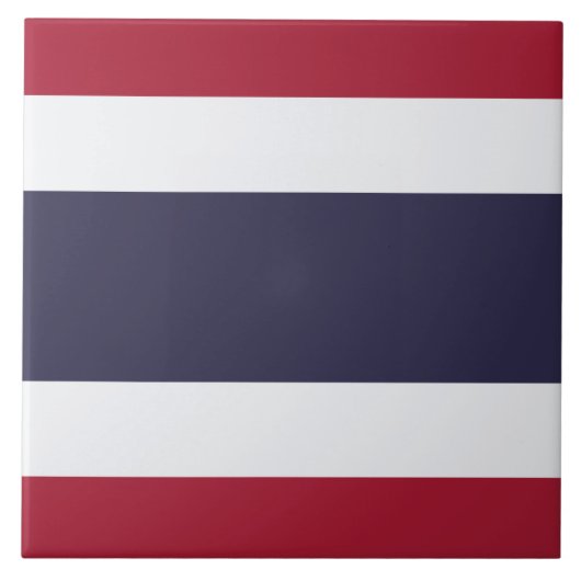 Carreau Thailand Flag Tile (Devant)