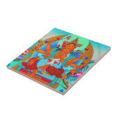 Carreau Thangka marici, tibétain oriental Cool (Côté)