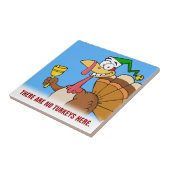 Carreau Thanksgiving Turkey Funny Disguise for Noël (Côté)