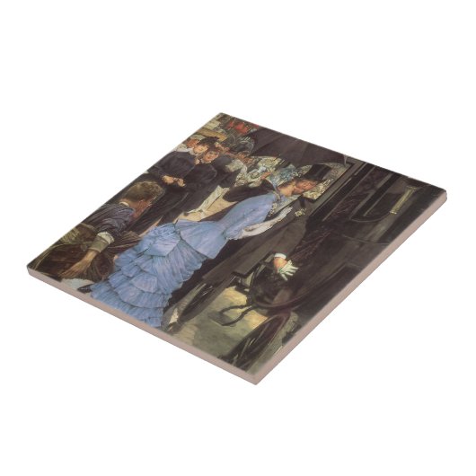 Carreau The Bridesmaid (alias Le Voyageur) par James Tisso (Côté)