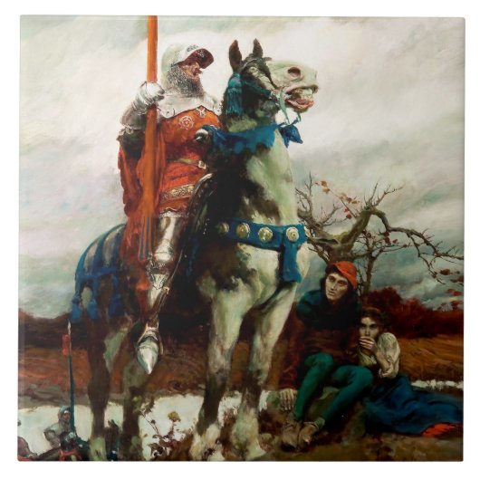 Carreau The Coming Lancaster par Howard Pyle (Devant)