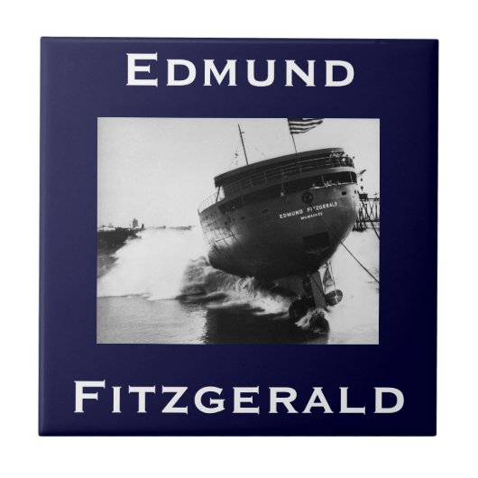 Carreau The Edmund Fitzgerald (Devant)