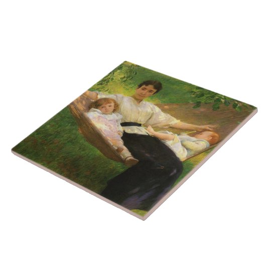 Carreau The Hammock (par Joseph DeCamp) (Côté)