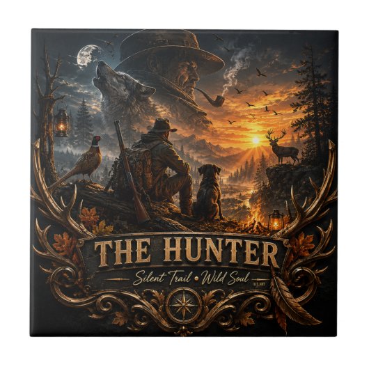 Carreau The Hunter , Dans le silence sauvage (Devant)