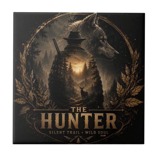Carreau The Hunter , Dans le silence sauvage (Devant)