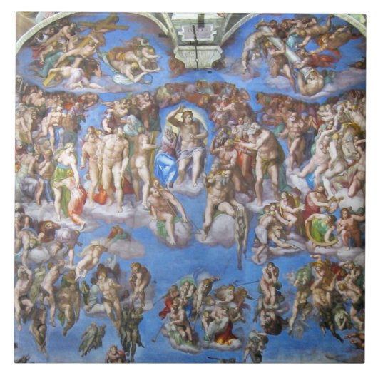 Carreau The Last Judgment - Michel-Ange Buonarroti (Devant)