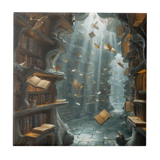 Carreau The Living Library (Devant)