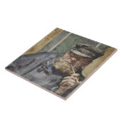 Carreau The Old Sea Dog (par Henry Scott Tuke) (Côté)