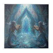 Carreau The Scroll Keepers of the Deep” (Devant)