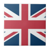 Carreau The Union Jack British Flag Ceramic Tile (Devant)