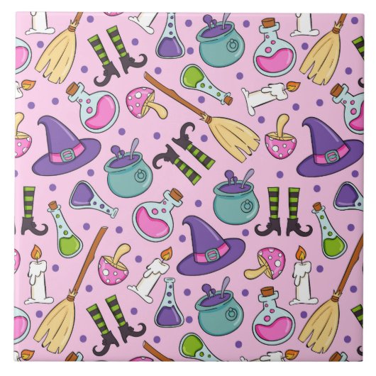 Carreau Thème d'Halloween (Devant)