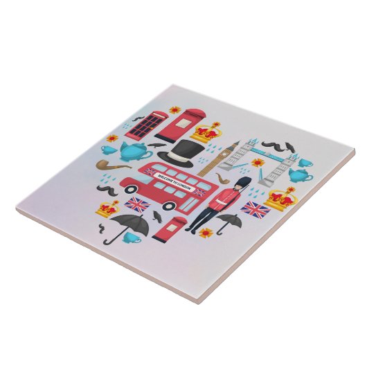 Carreau Thème Londres  (Côté)