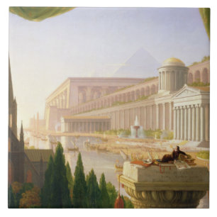 Carreau Thomas Cole - Le rêve de l'architecte
