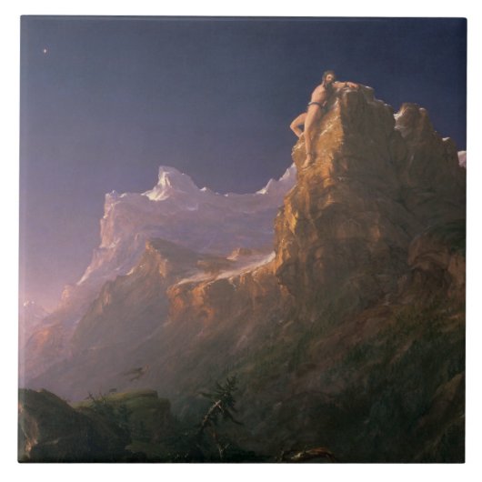 Carreau Thomas Cole - Prometheus Bound (Devant)